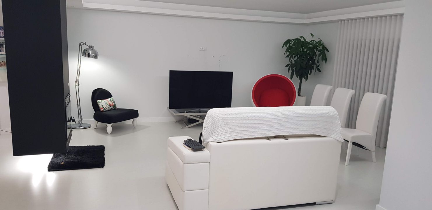 Sala de estar Snow White Antes