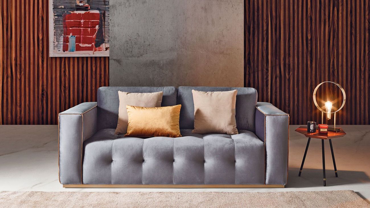 Sofá Calvin 3 Lugares, Sofas graca interiores 