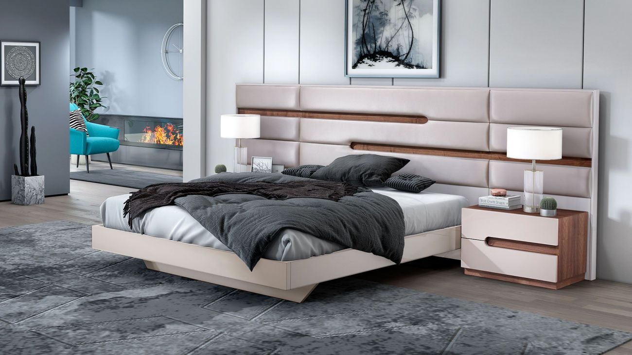 Cama Estofada Romeo, Camas Estofadas Graca Interiores