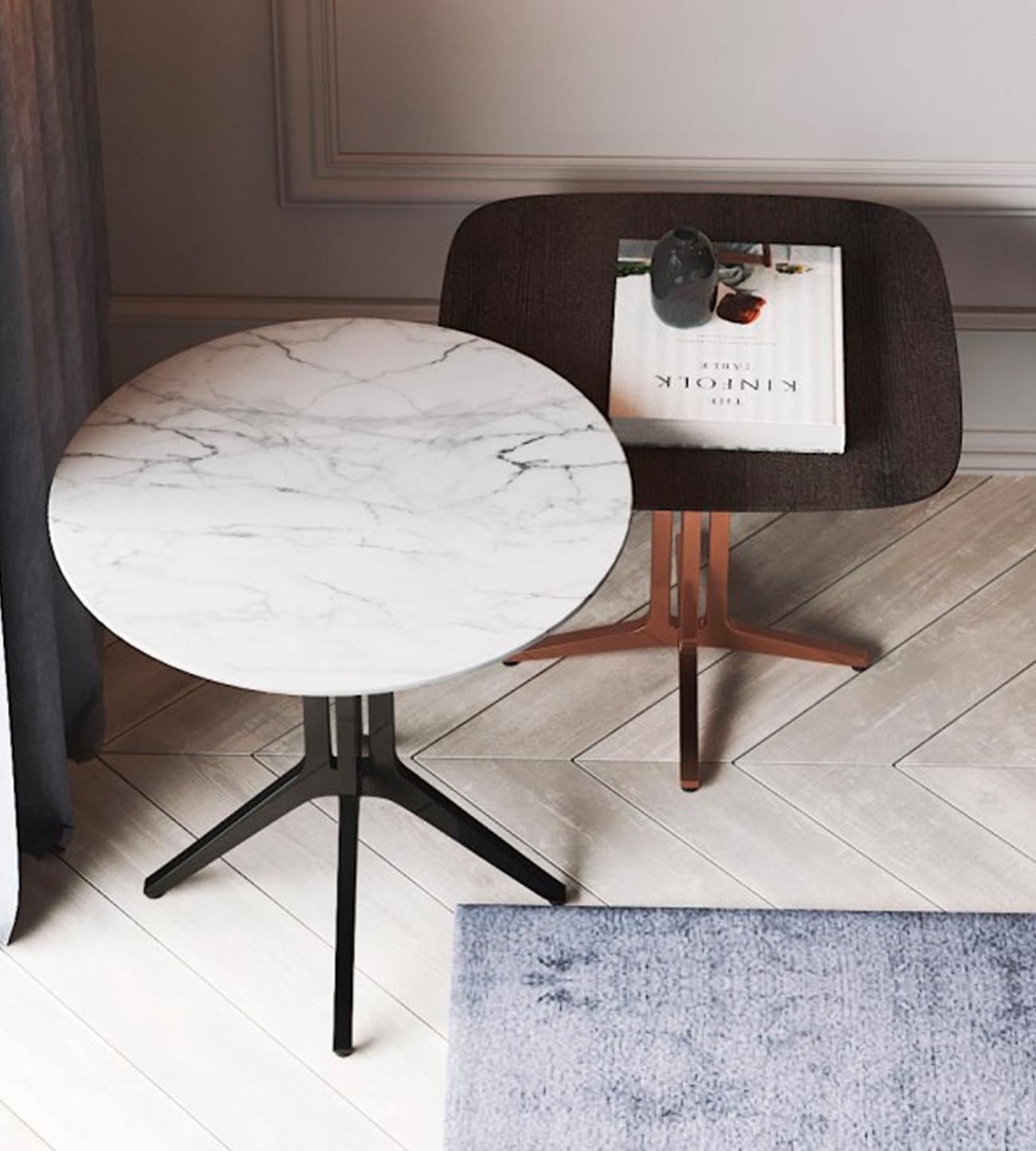 Conjunto Mesa de Apoio Flamingo, Mesas de Apoio Graca Interiores