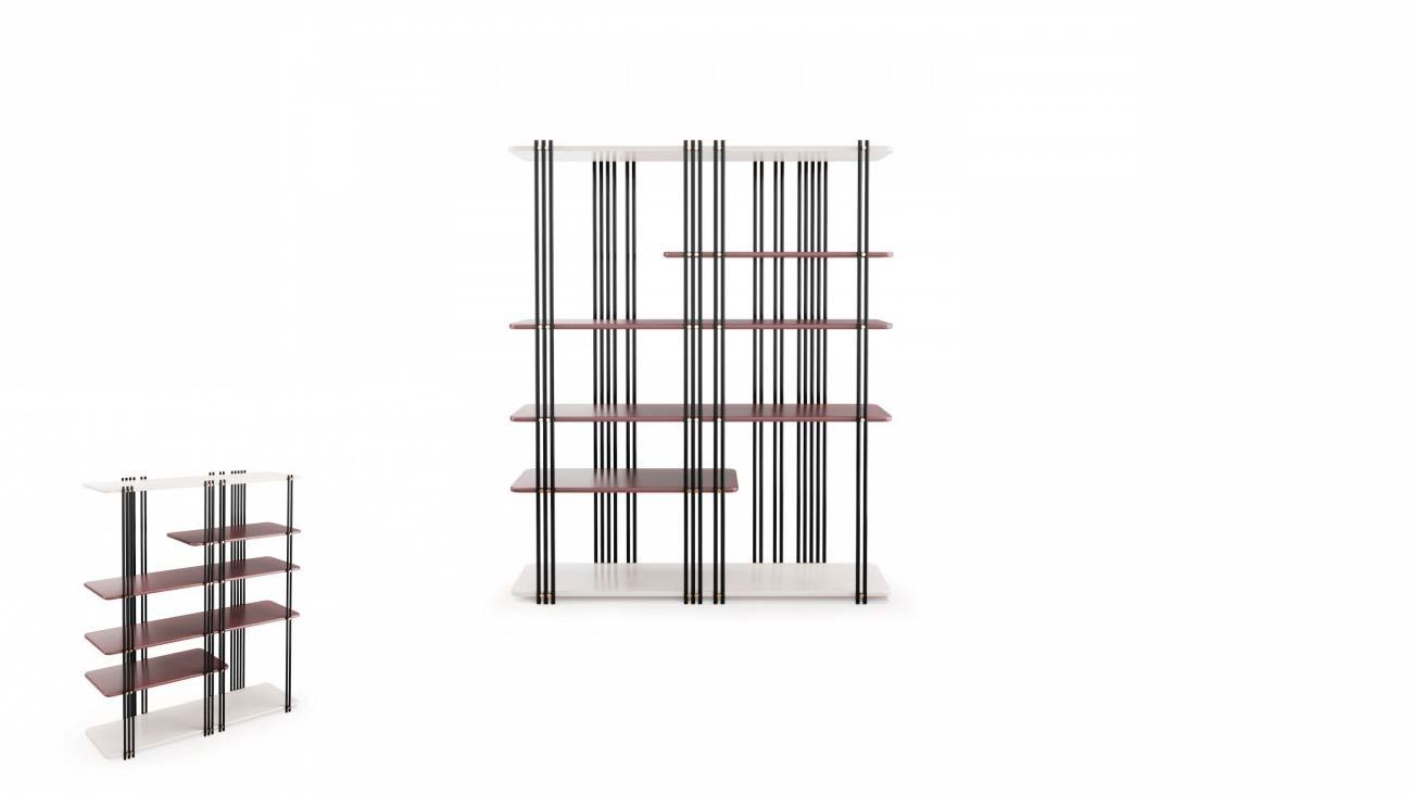 Estante Bamboo, Salas de Estar Graca Interiores