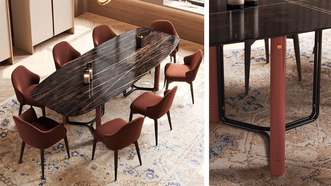 Mesa de Jantar Bamboo I, Salas de Jantar Graca Interiores