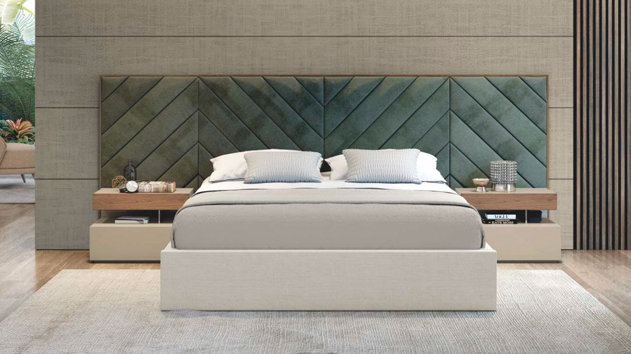 Cama Casal Fiza, Camas Estofadas Graca Interiores