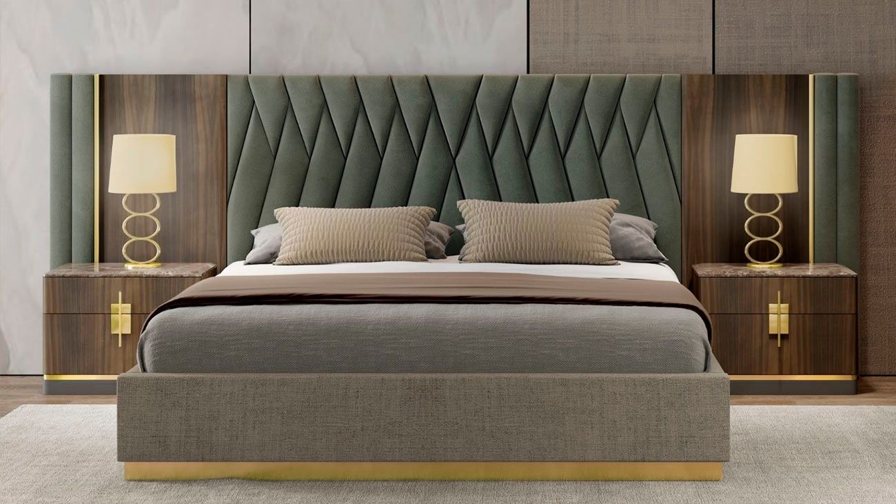 Cama Casal Batha, Mobiliário Graça Interiores