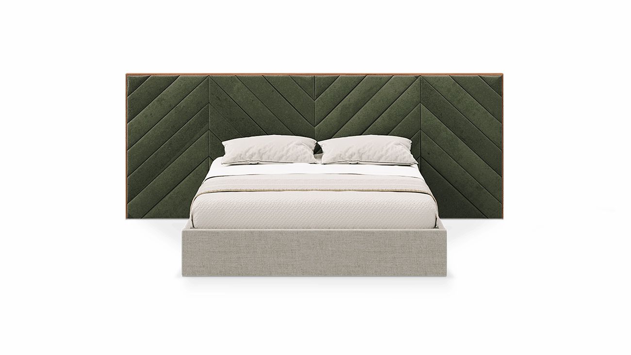 Cama Casal Fiza, Camas Estofadas Graca Interiores