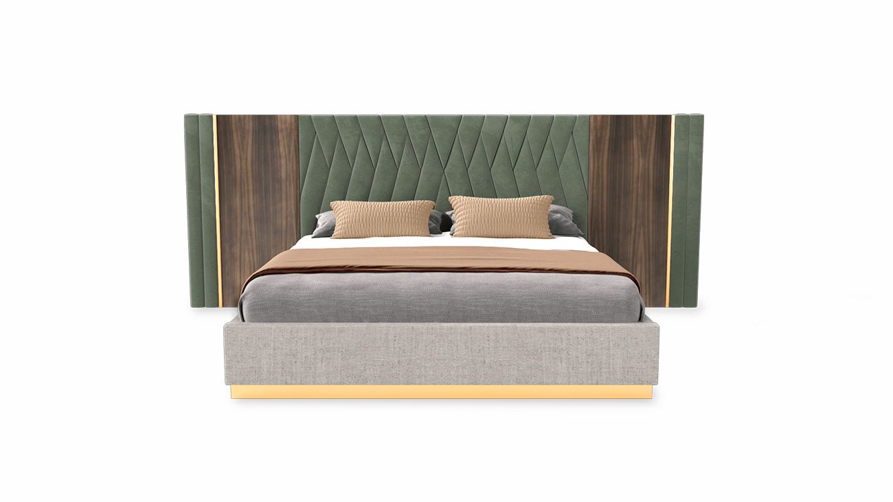 Cama Casal Batha, Mobiliário Graça Interiores