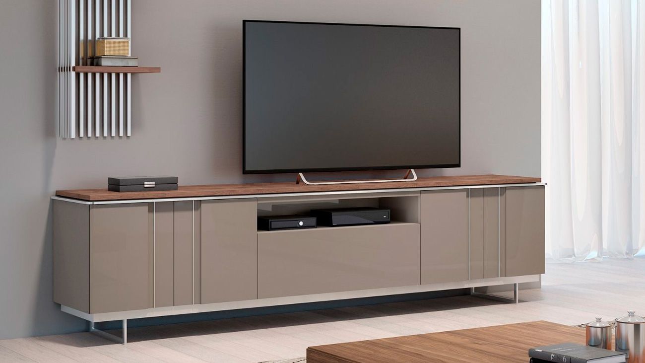Móvel TV Cartye 4P 250, Mobiliário Graça Interiores
