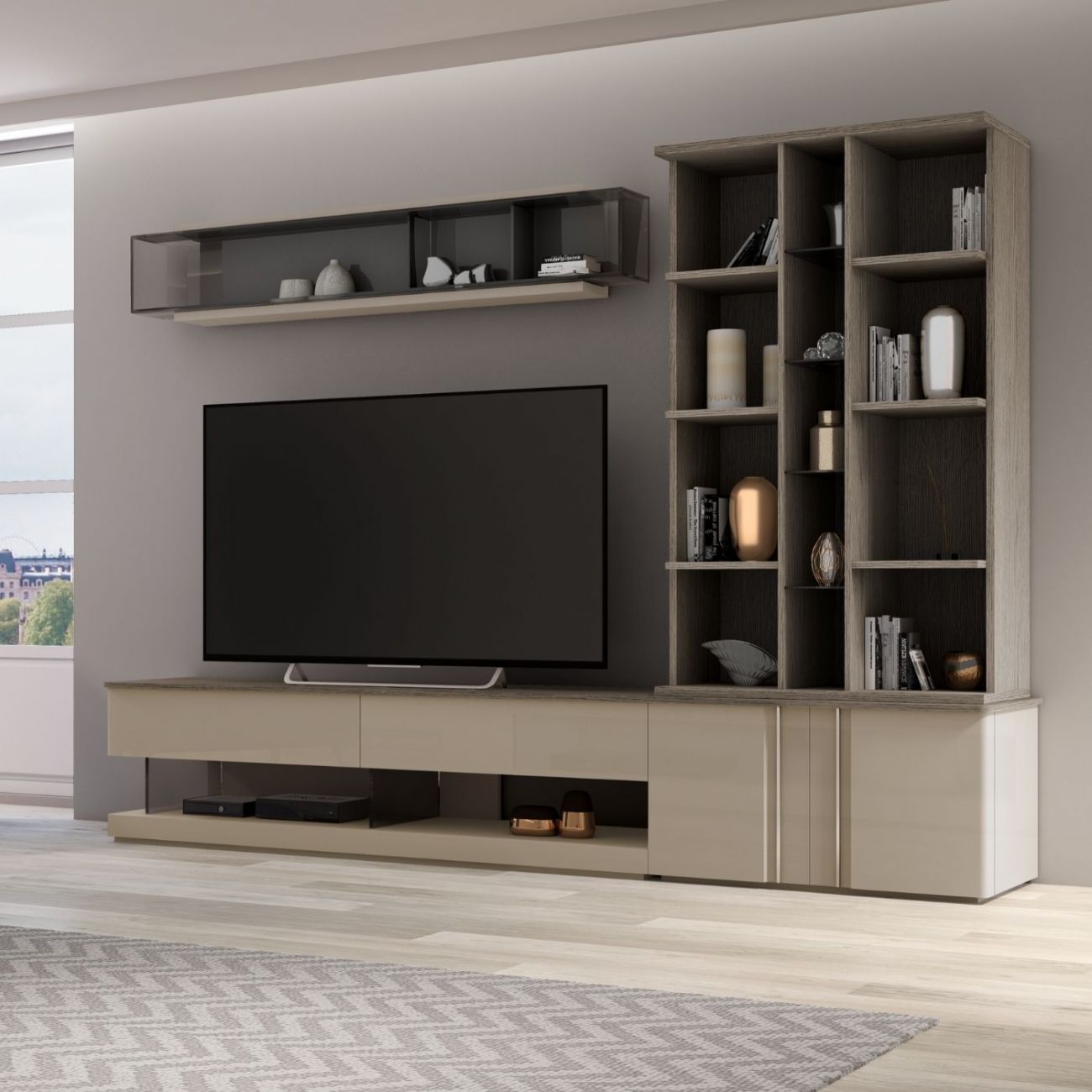 Sala de Estar Carty IV, modulo tv