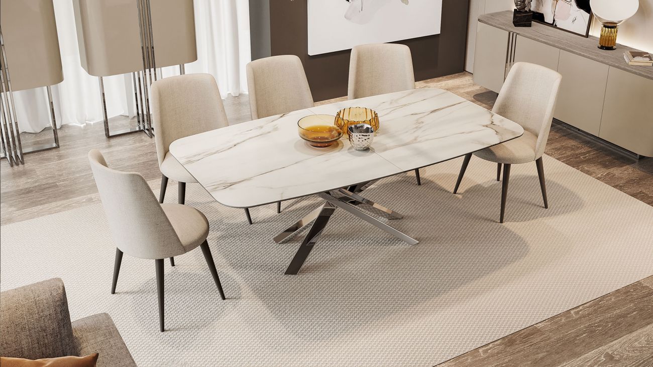 Mesa de Jantar Ext. Lig, Mesa de Jantar Graca Interiores
