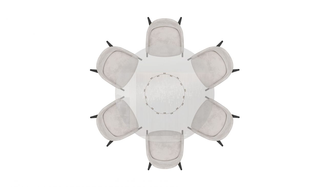 Mesa de Jantar Ellender, Mesa de Jantar Graca Interiores