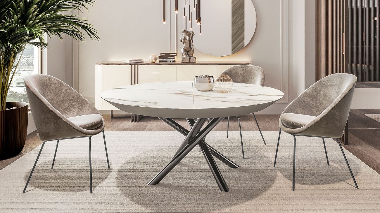 Mesa de Jantar Ext. Cyrce, Mesa de Jantar Graca Interiores